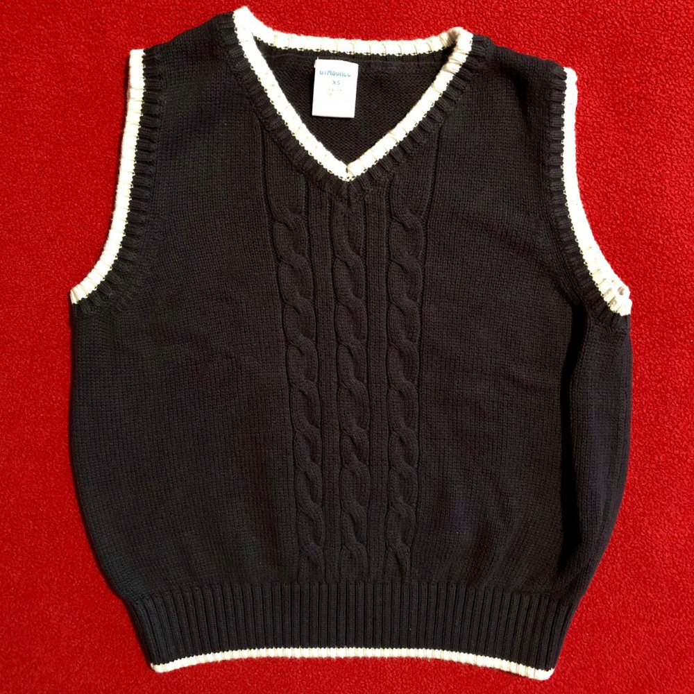 Gymboree cotton sweater vest